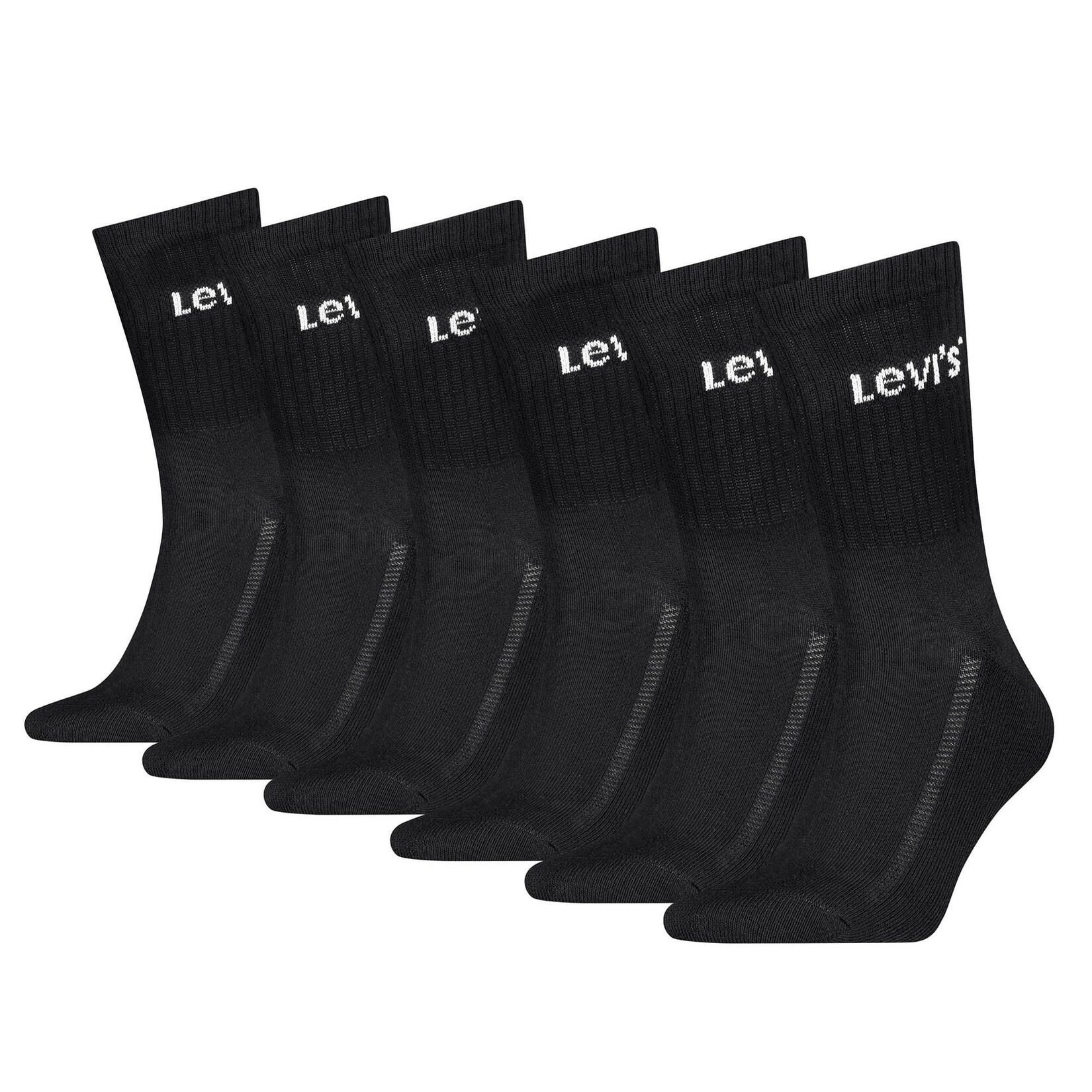 Regular Cut Orange Tab 6P ECOM Unisex Socken