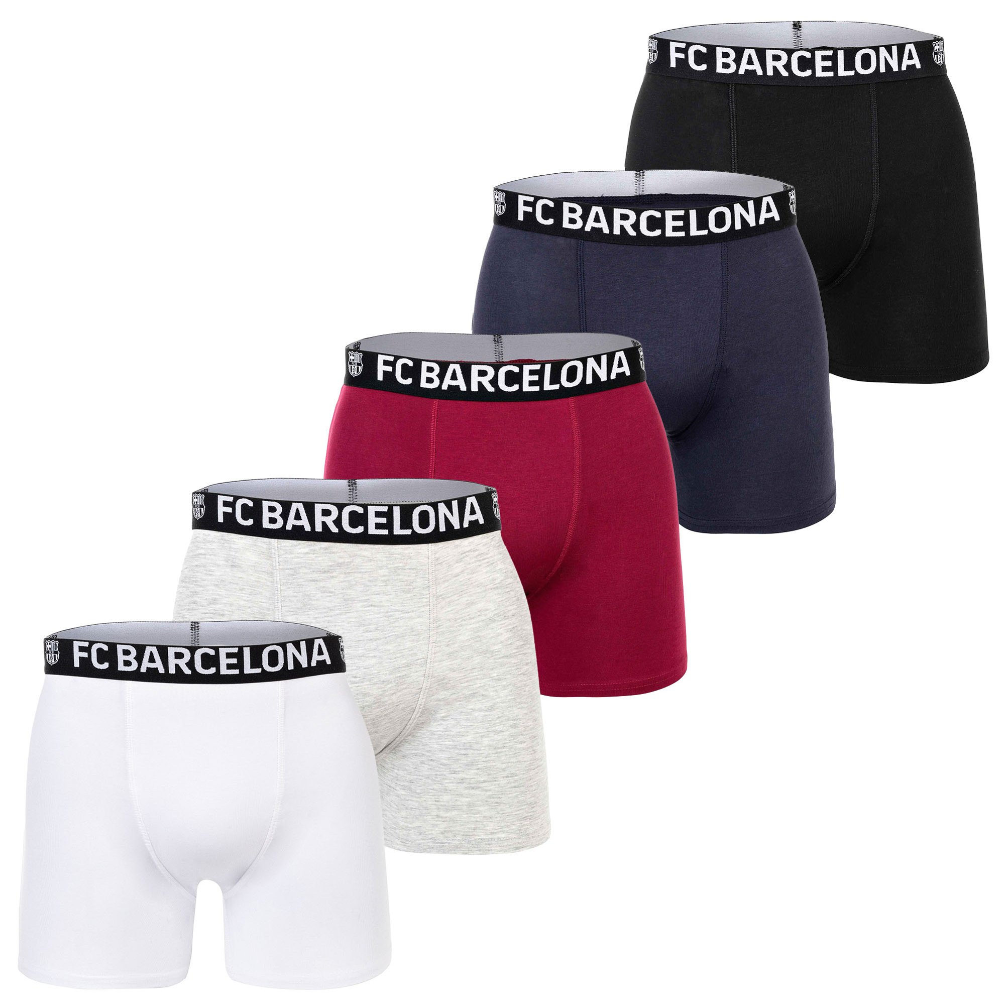 FCB Kids Trunk Boxers 5-Pack Jungen Boxershort 