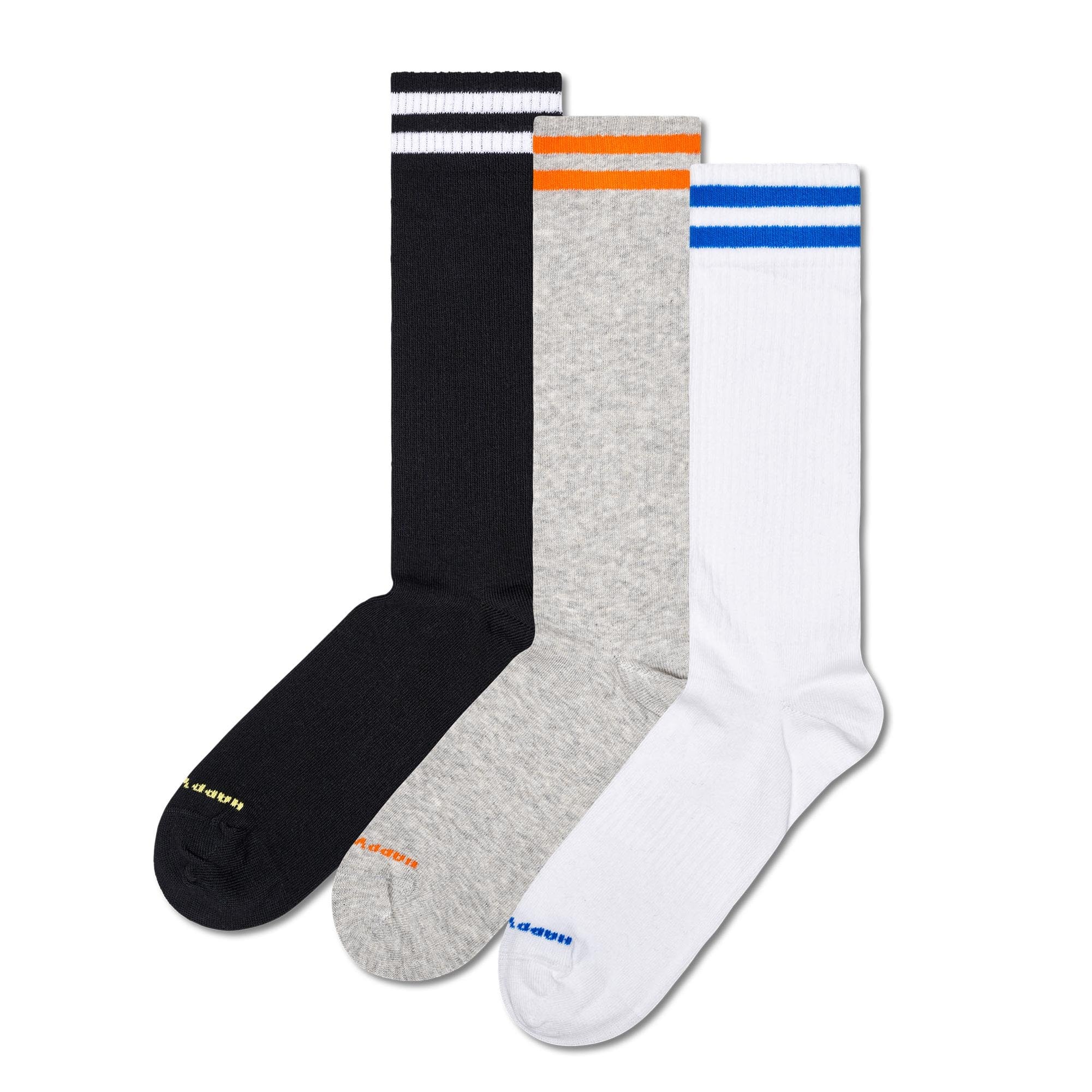 Solid Crew Socks 3-Pack Set Unisex Socken Mehrfarbig 