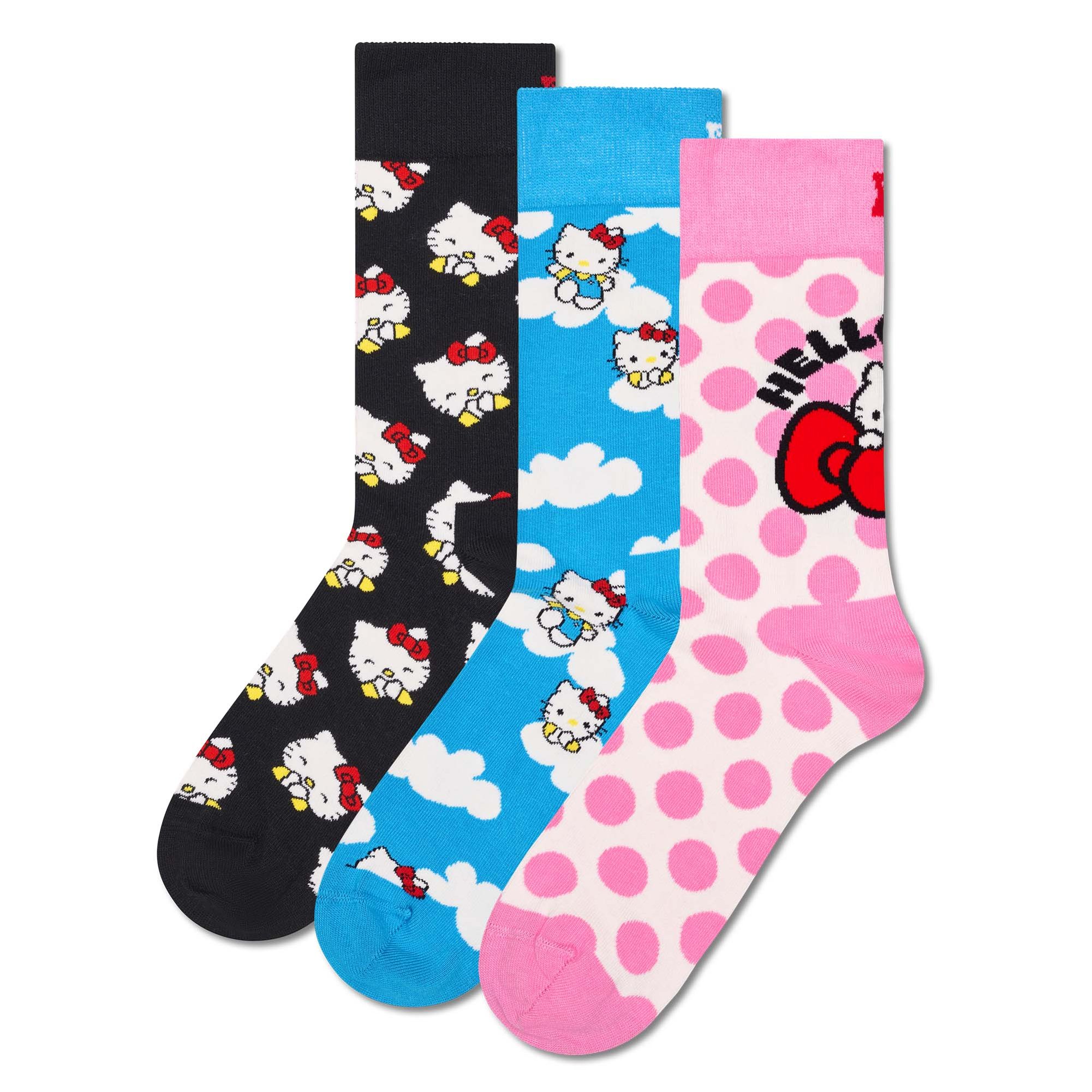 Hello Kitty 3-Pack Socks Gift Set Damen Socken 