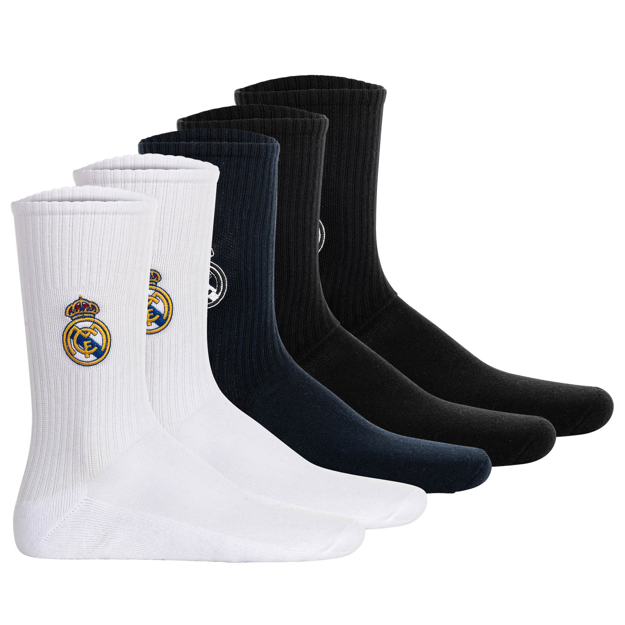 RM Crew Socks 5-Pack Embroidery Unisex Socken 