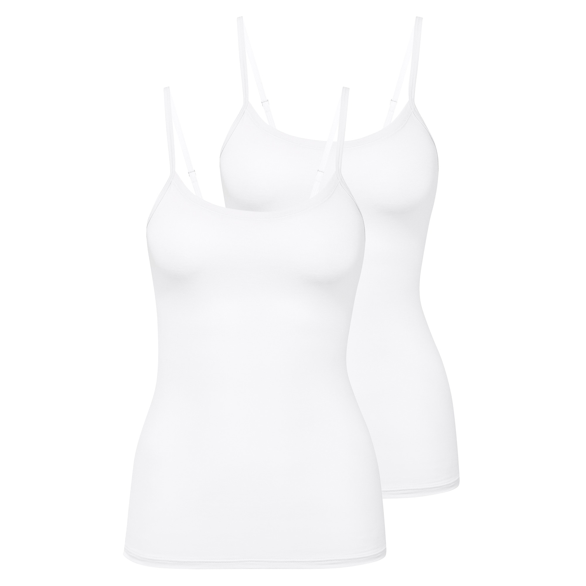 Comfort Spaghetti-Top Damen Unterhemd 