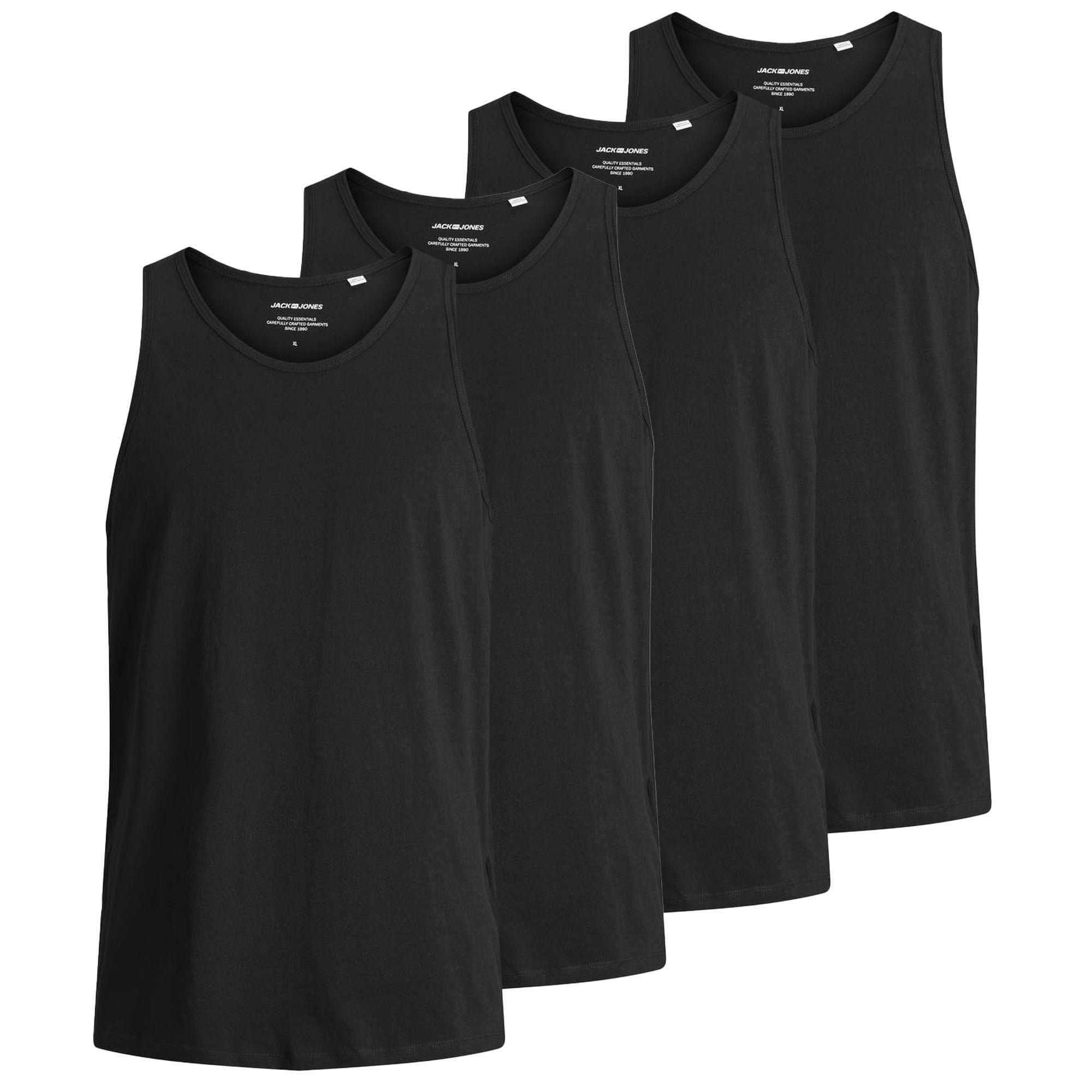 JACBASIC TANKTOP 4PK Herren Unterhemd 