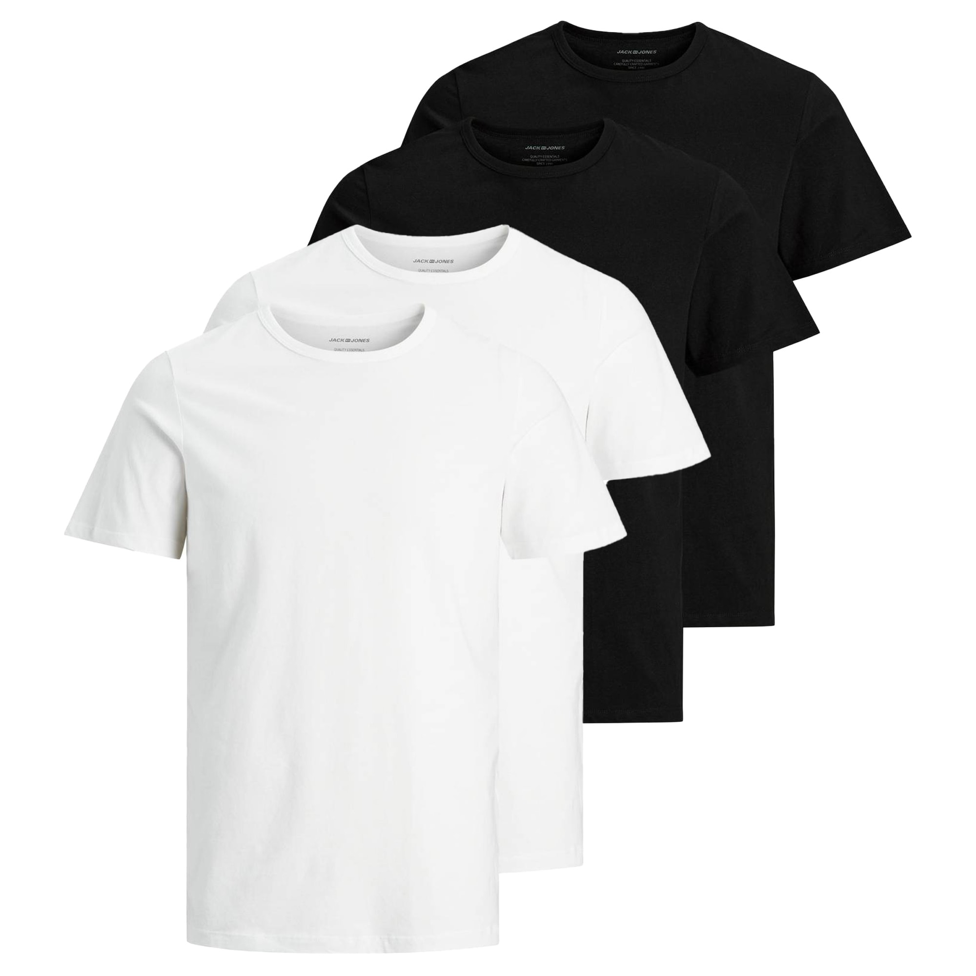 JACBASIC CREW NECK TEE 2PK Herren T-Shirt 
