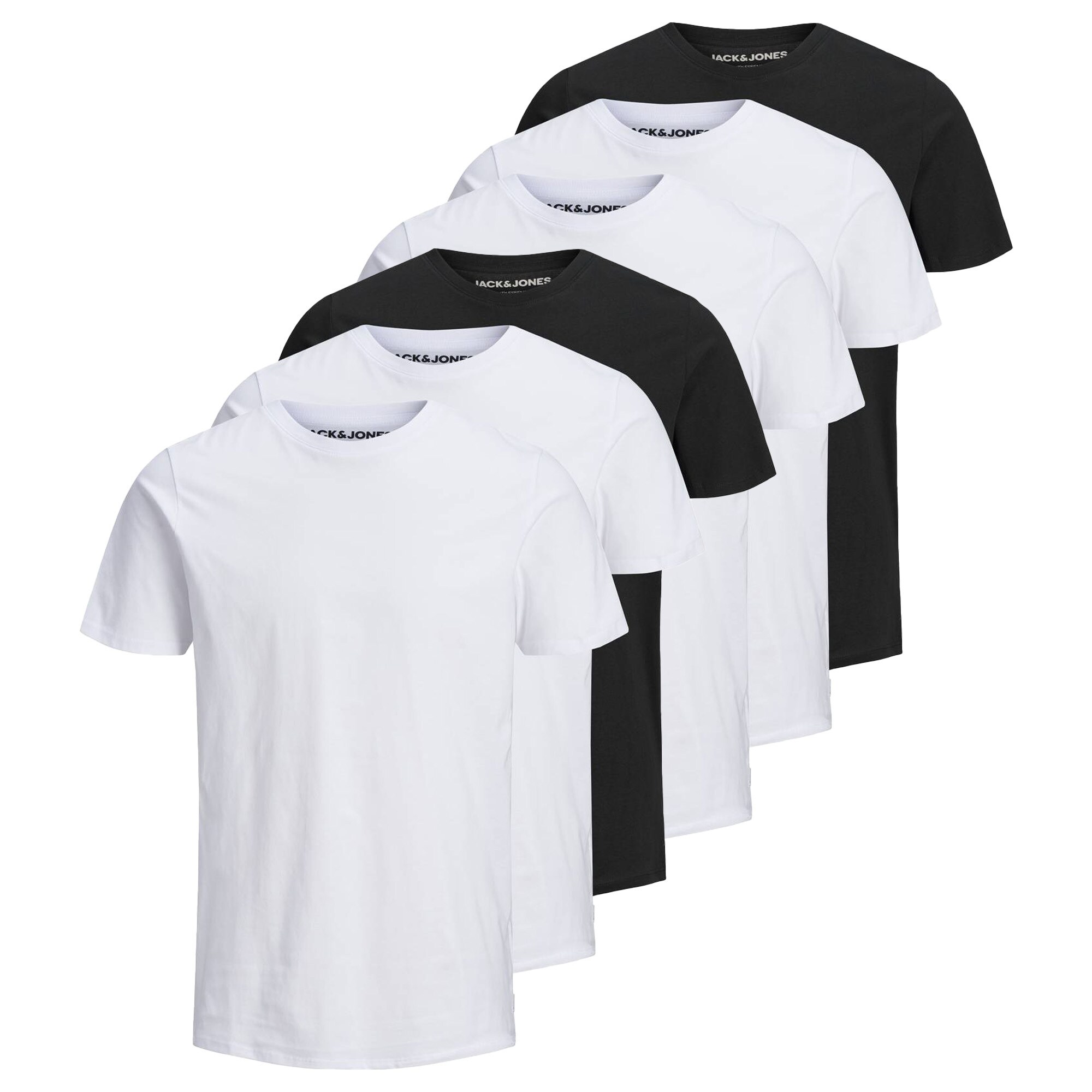JJEORGANIC BASIC TEE O-NECK 3PK Herren T-Shirt 