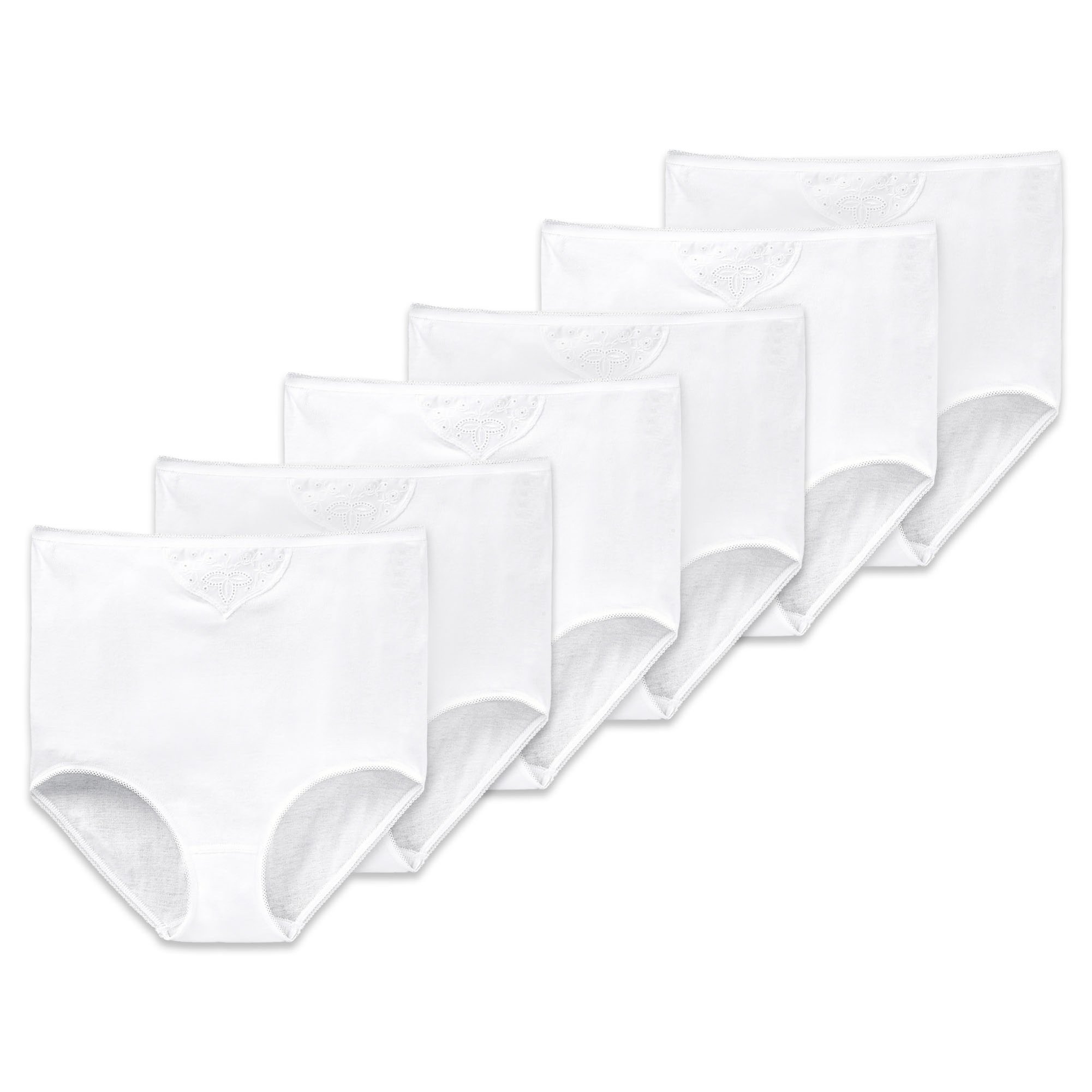 Cotton Essentials 6P Damen Slip 