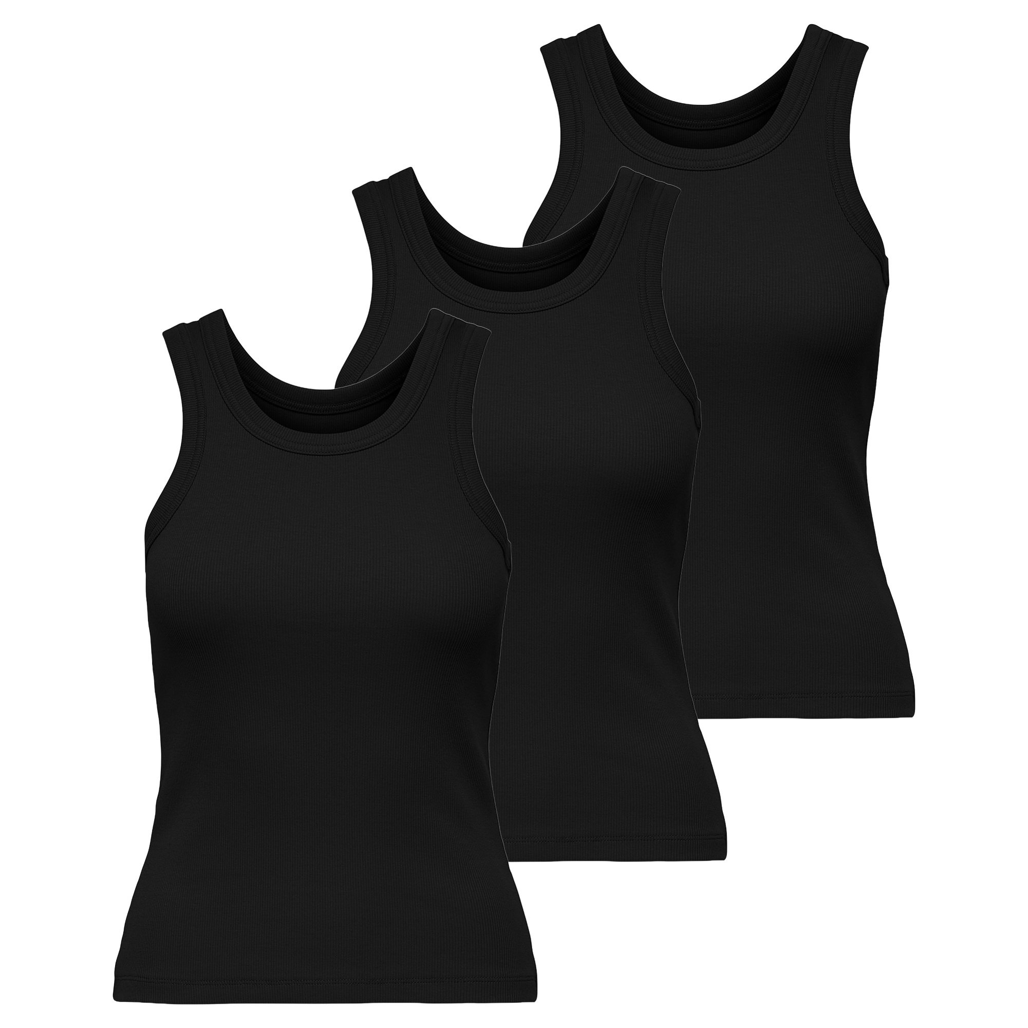 ONLVAL LIFE TANKTOP 3P Damen T-Shirt 
