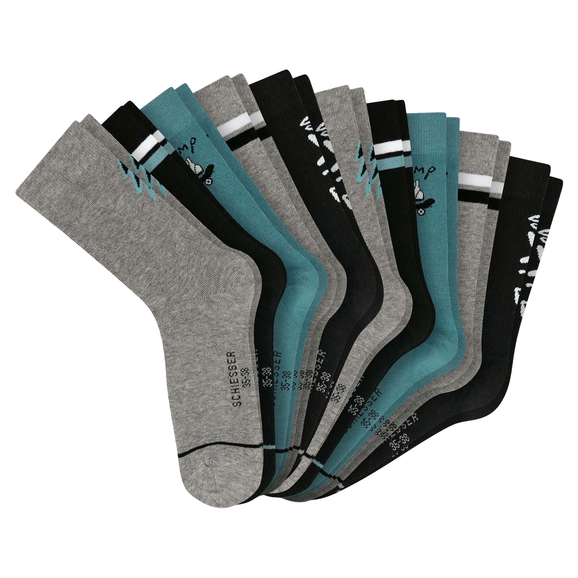 Legwear Teens 10P Jungen Socken 