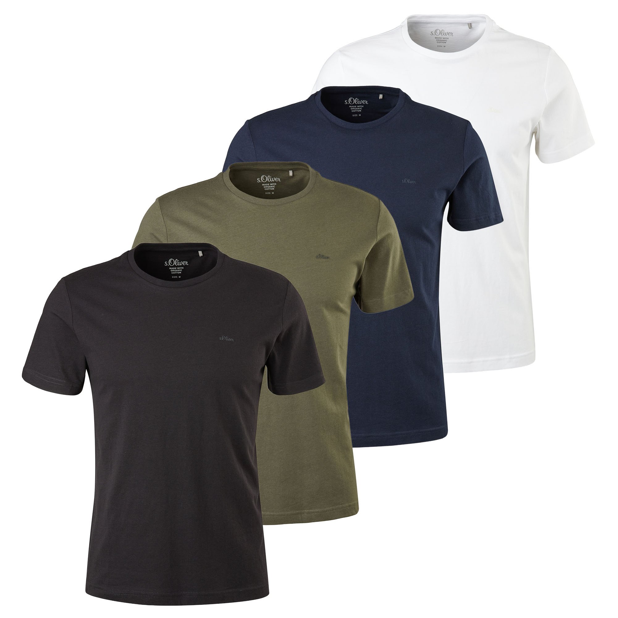 Basic T-Shirt Herren T-Shirt 