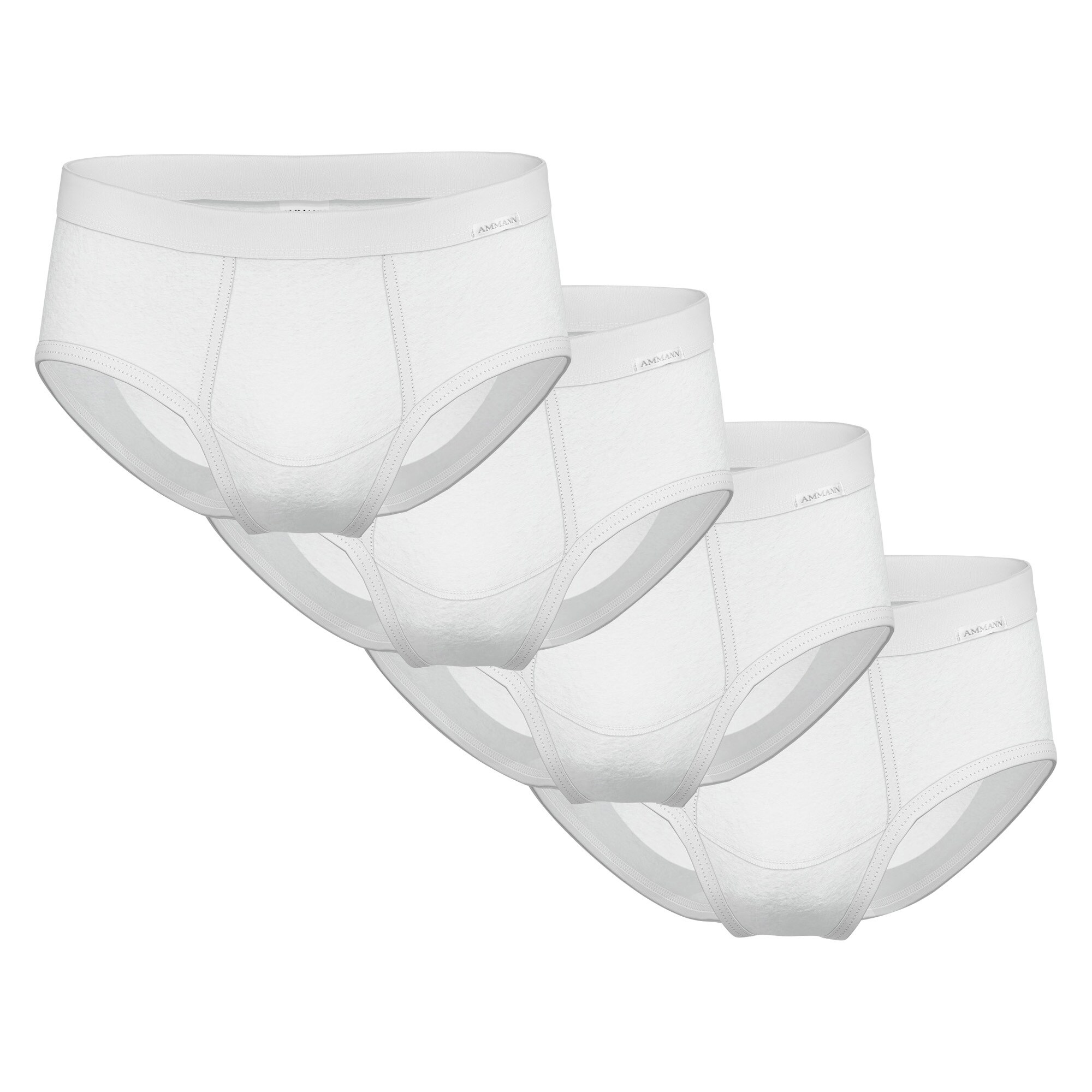 Slips Feinripp 4er Pack Herren Slip 