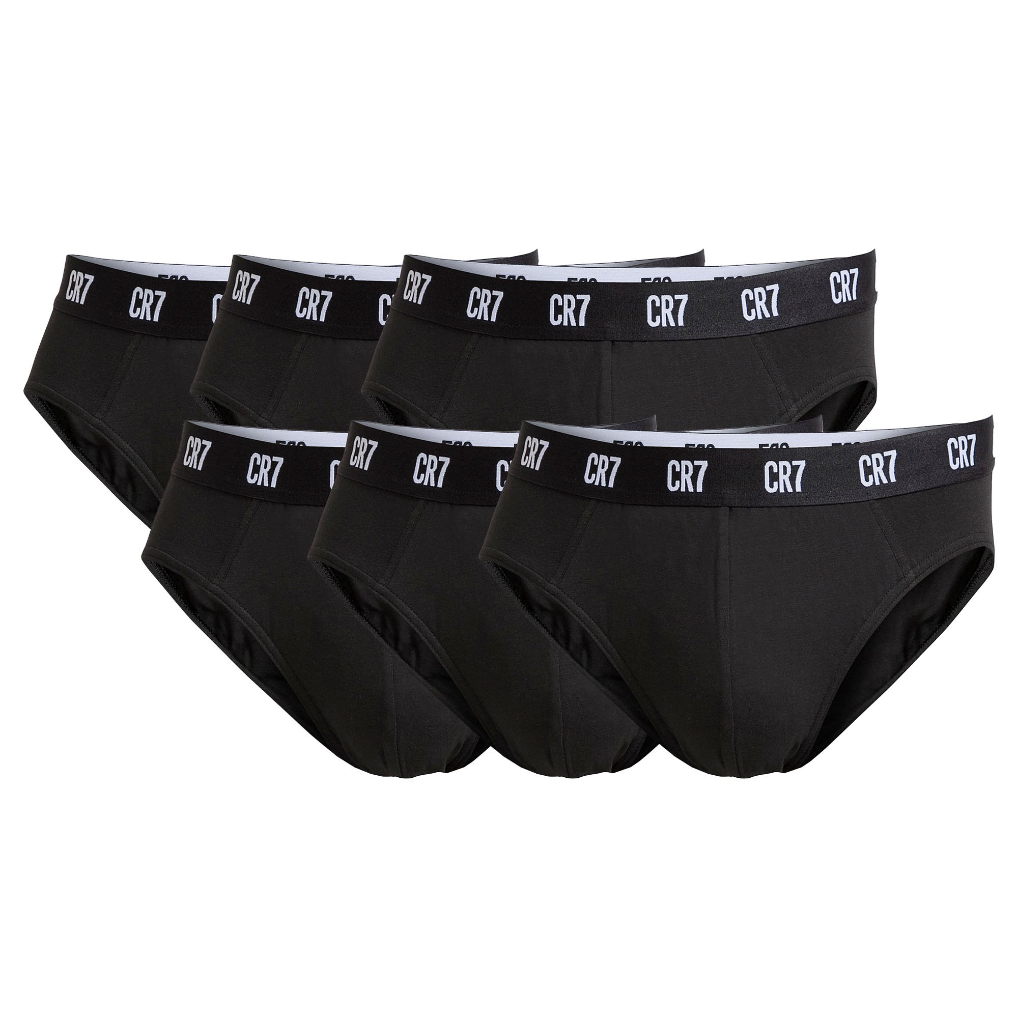 CR7 Basic, Slip, 6-pack Herren Slip 