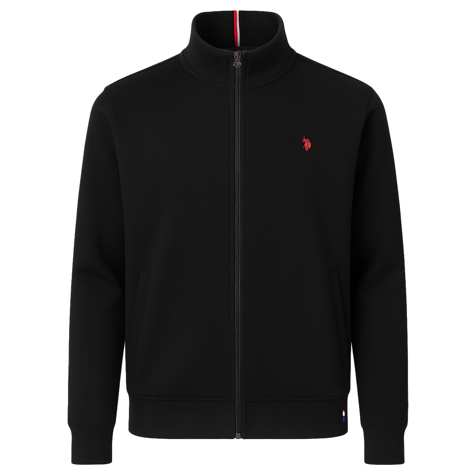 Fleece Puffy Sweatjacke Stehkragen Herren Sweatjacke
