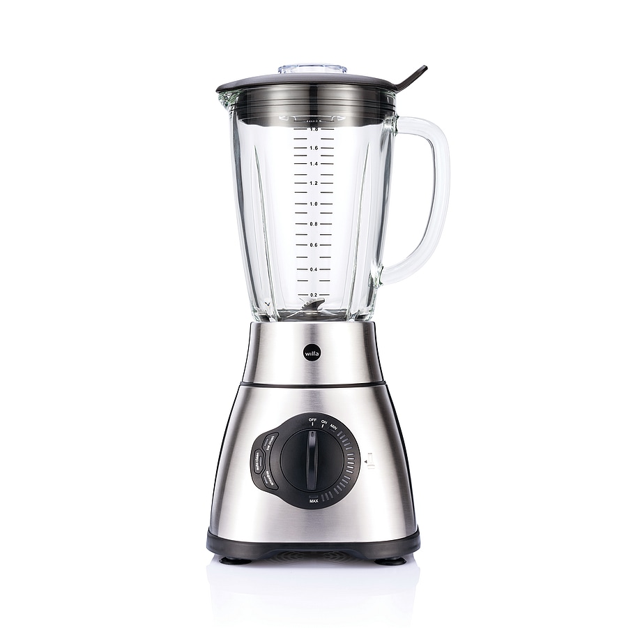WILFA Standmixer XPLODE VITAL, 1.8 Liter, 1800W, BBLSP-1800S, silber 