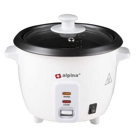 ALPINA Reiskocher, 300 Watt, 600ml, Wei&szlig; 