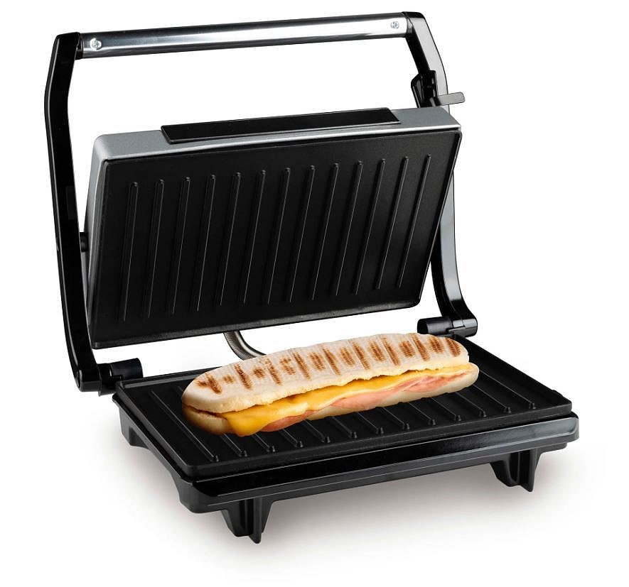 ALPINA Kontaktgrill, 700 Watt, Edelstahl 