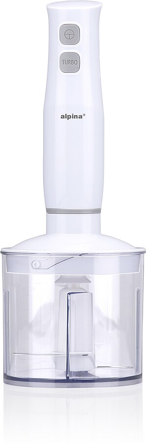 ALPINA Stabmixerset, 400 Watt, Weiß