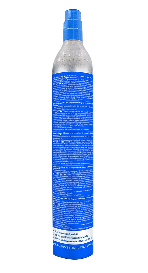 SODAPOP CO2 Zusatz-Zylinder 60L in Verkaufsverpackung 