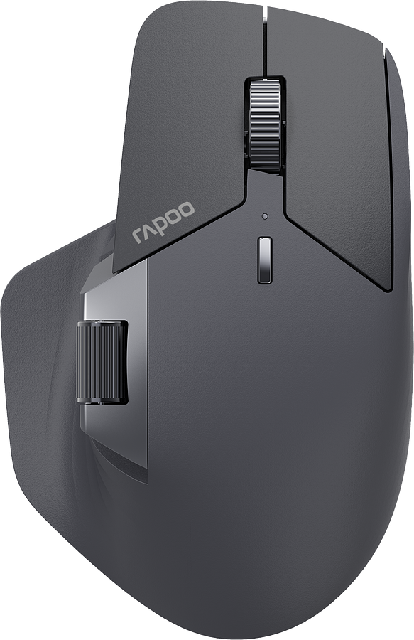 RAPOO MT760L - rechargeable Mouse Wireless, Bluetooth Light Black 