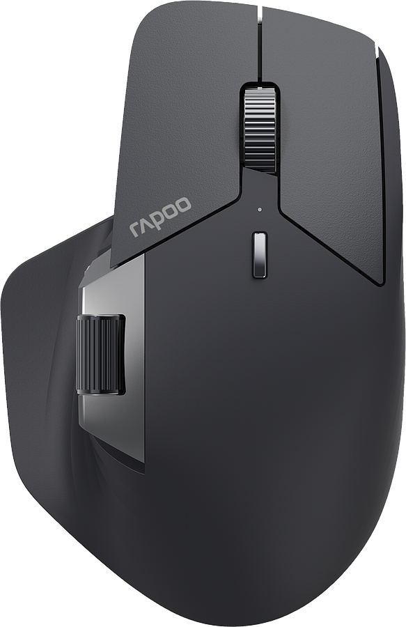 RAPOO MT760M - rechargeable Mouse Wireless, Bluetooth Light Black 