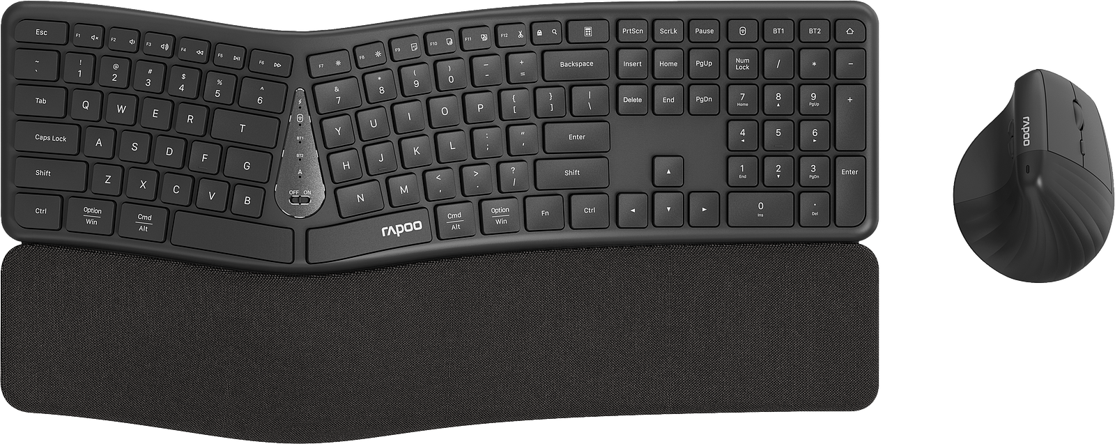 RAPOO 8810ME.DE.DarkGrey Wireless Multi-Mode Combo set 