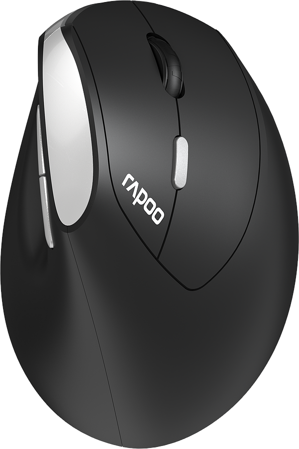 RAPOO EV250.BLK Wireless Ergonomic Mouse 