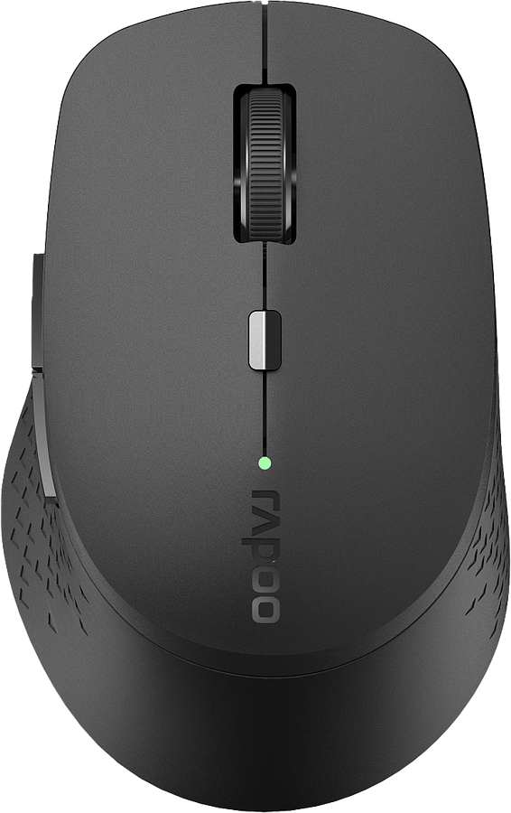 RAPOO M300.DARK GREY Comfortable Wireless Multi-Mode Mouse 