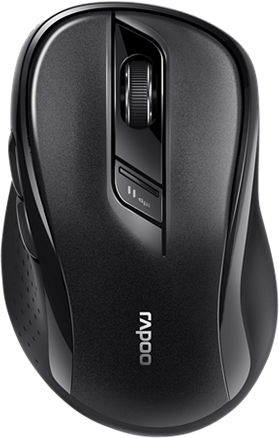 RAPOO M500.BLACK Trendy Wireless Multi-Mode Mouse 
