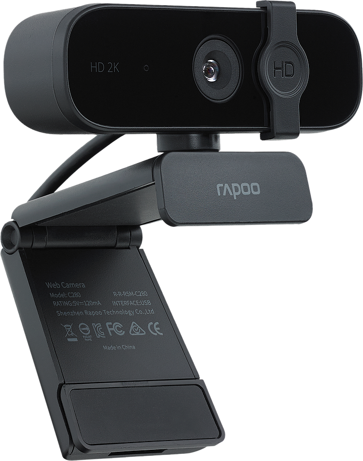 RAPOO XW2K.BLK webcam 30FPS 2K FHD AF 