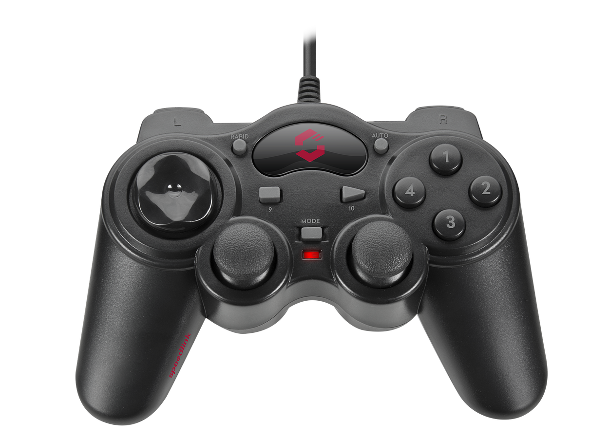 SPEEDLINK THUNDERSTRIKE Gamepad - for PC, black 