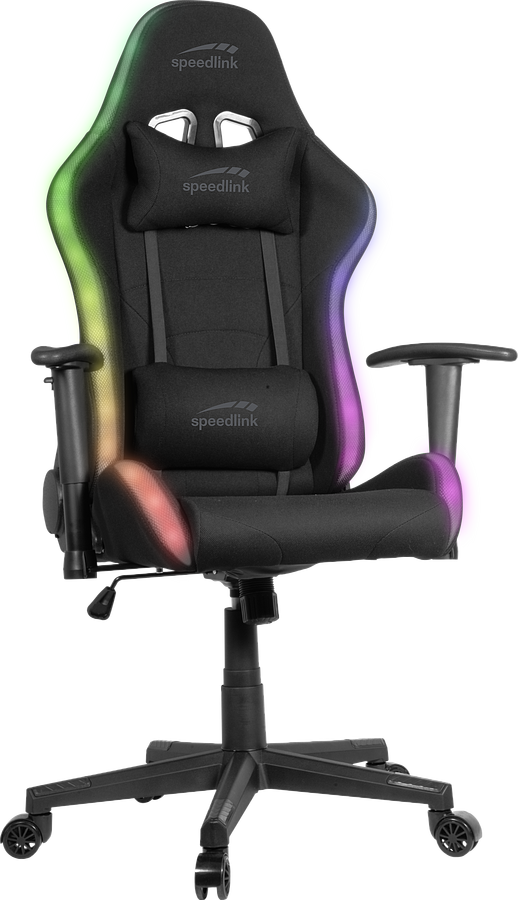 SPEEDLINK REGYS RGB Gaming Chair, black fabric 