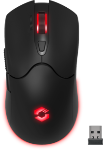 SPEEDLINK VELOX Rechargeable RGB Gaming Mouse - Wireless, black 
