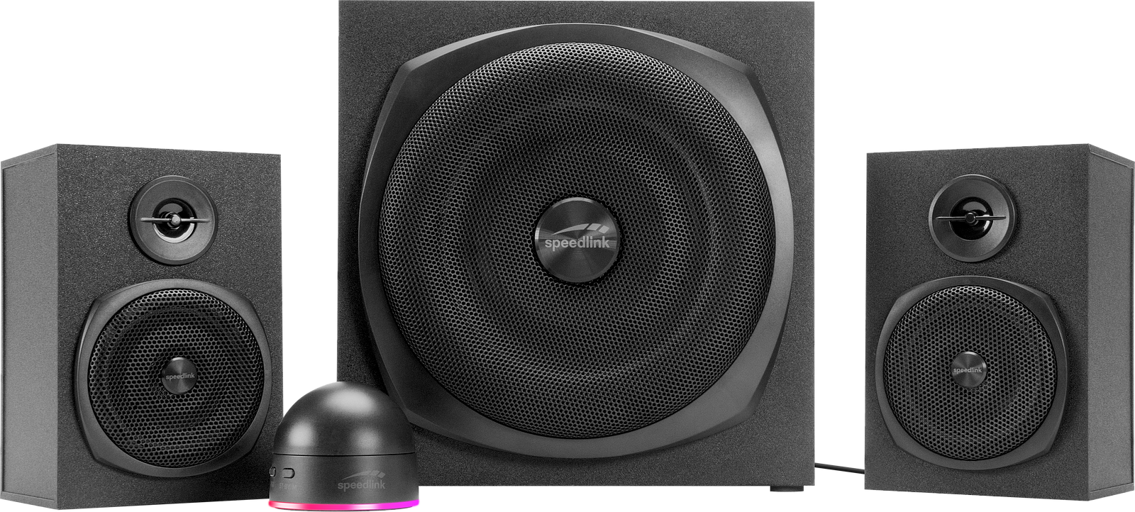 SPEEDLINK GRAVITY LT 2.1 Subwoofer System, black 
