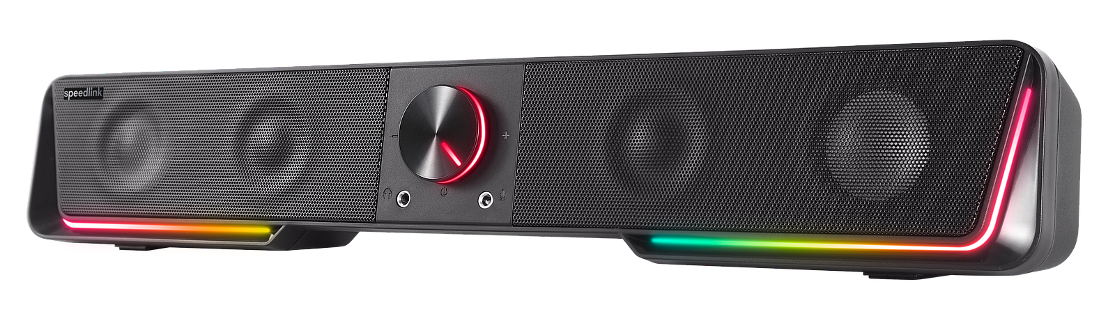 SPEEDLINK GRAVITY RGB Stereo Soundbar, black 
