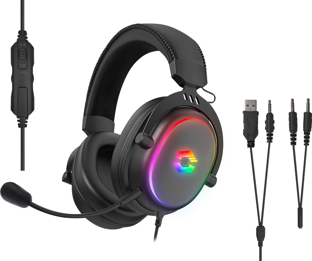 Speedlink CONUX RGB Stereo Gaming Headset, schwarz