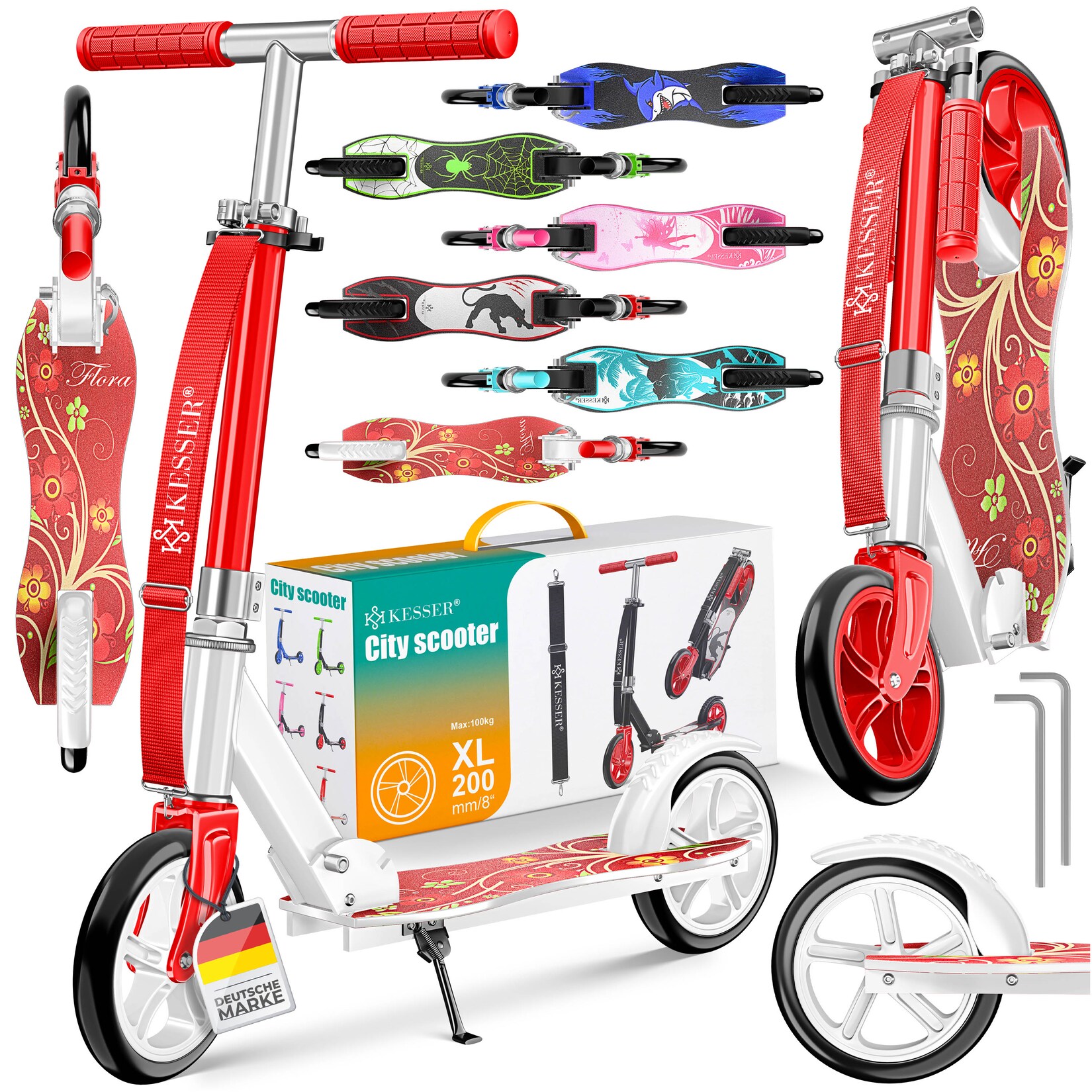 ® Scooter Roller Kinderroller Cityroller Tretroller Kickroller Kickscooter Stuntscooter klappbar