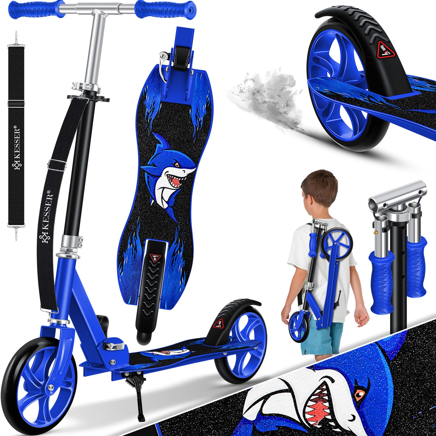 KESSER&reg; Scooter Roller Kinderroller Cityroller Tretroller Kickroller Kickscooter Stuntscooter klappbar 
