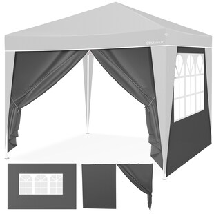 KESSER® 2X Seitenwand für Pavillon 3x3m - Faltpavillon Pop Up | klappbar | platzsparend | verstaubar 
