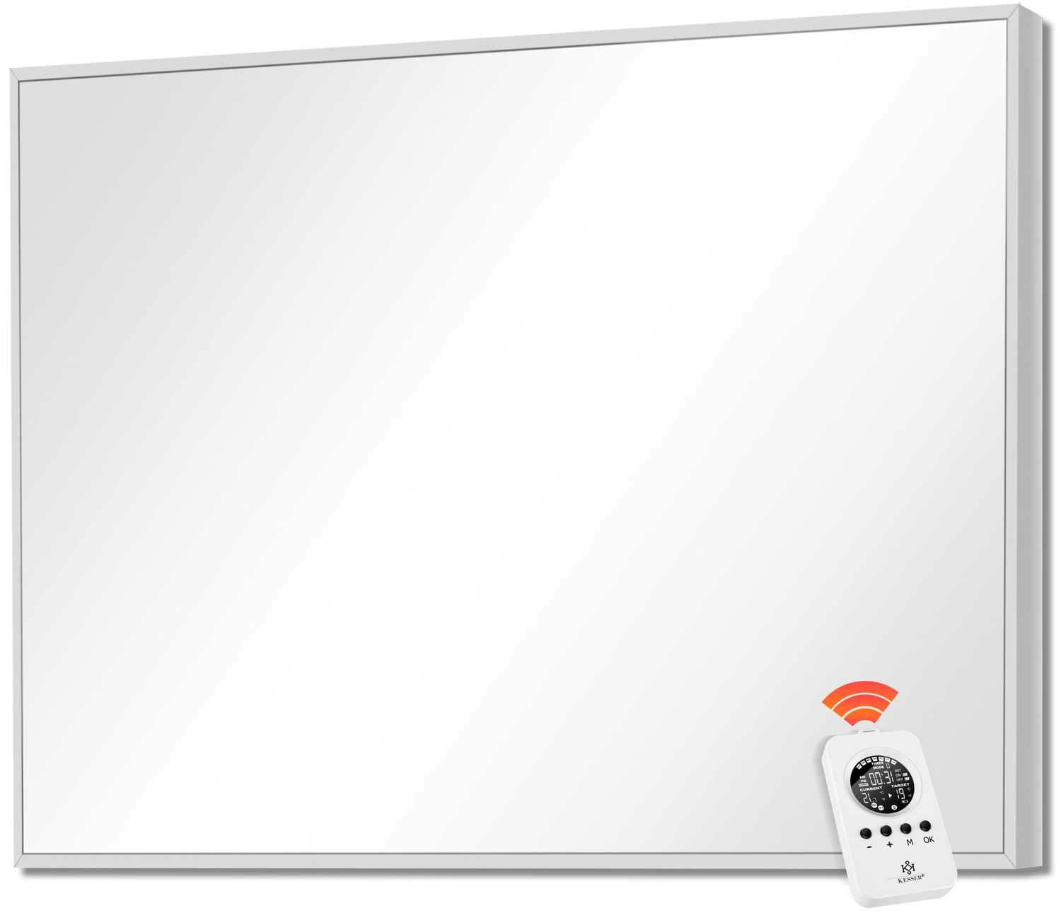 KESSER&reg; Infrarotheizung Mit Thermostat Infrarotheizk&ouml;rper Elektroheizung Infrarot Heizung Wandheizung - 28&nbsp;unterschiedliche Routineprogramme , Heizk&ouml;rper Heizpaneel 