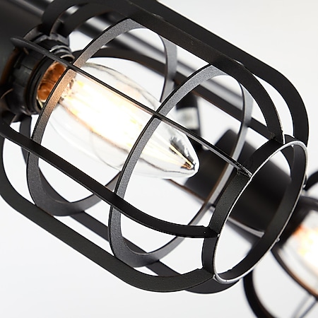 BRILLIANT Lampe, Spacid Spotrohr 4flg sand schwarz, Metall, 4x D45, E14, 40W,Tropfenlampen  (nicht enthalten) bei Marktkauf online bestellen