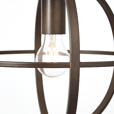 BRILLIANT Lampe, Basia Pendelleuchte 35cm schwarz stahl, Metall, 1x A60, E27,  40W,Normallampen (nicht enthalten) bei Marktkauf online bestellen