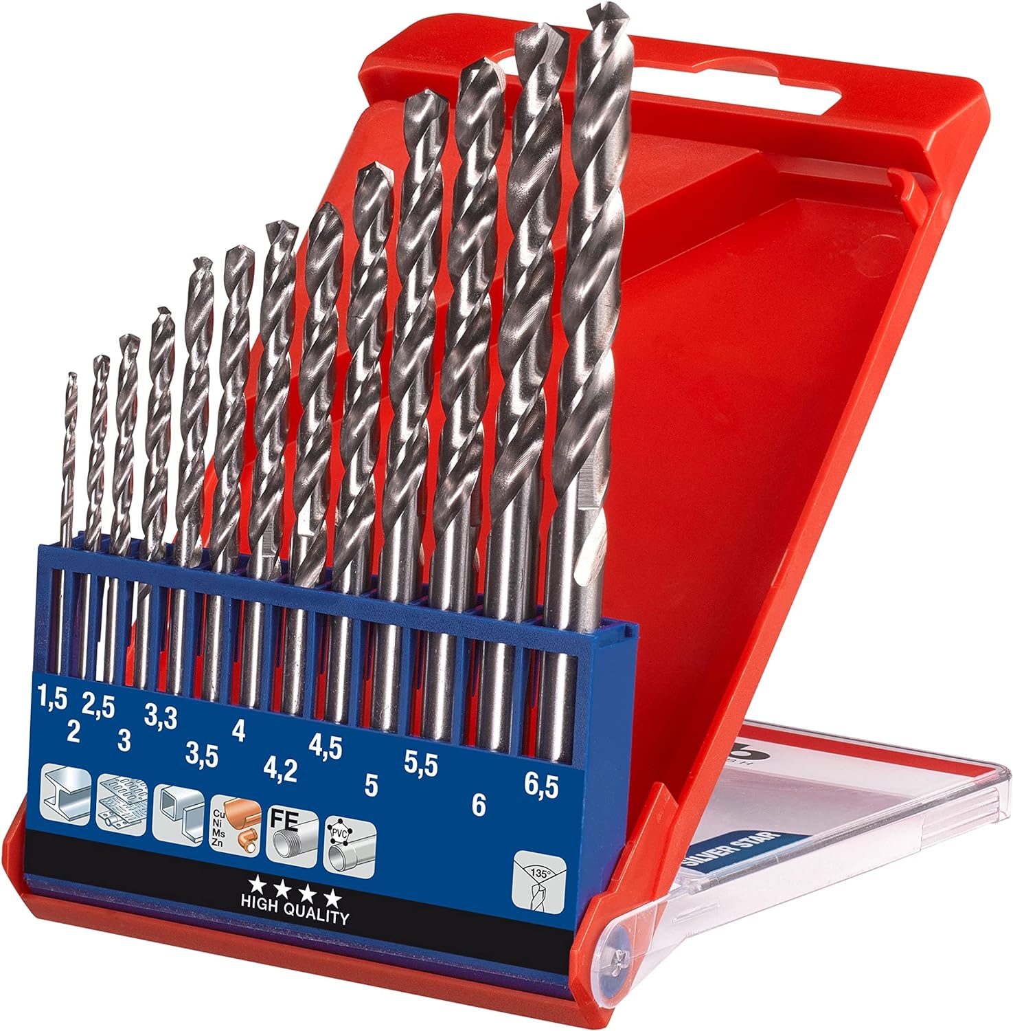 SILVER-STA Kass.1,5-6,5 13-tlg 