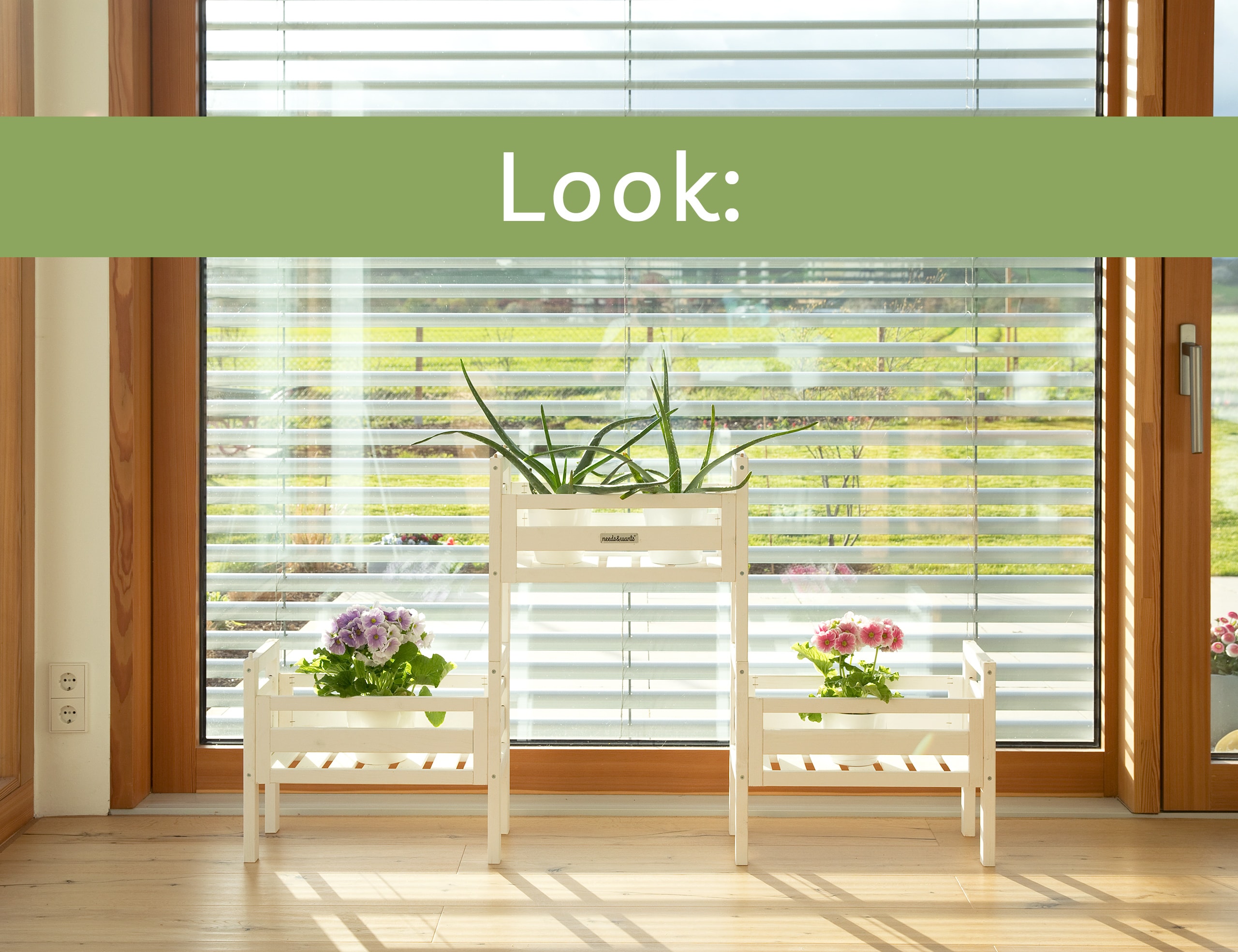 Pflanzenständer Mit Rollen | Höhenverstellbar 30 Cm | Für Innen & Außen | Wetterfest