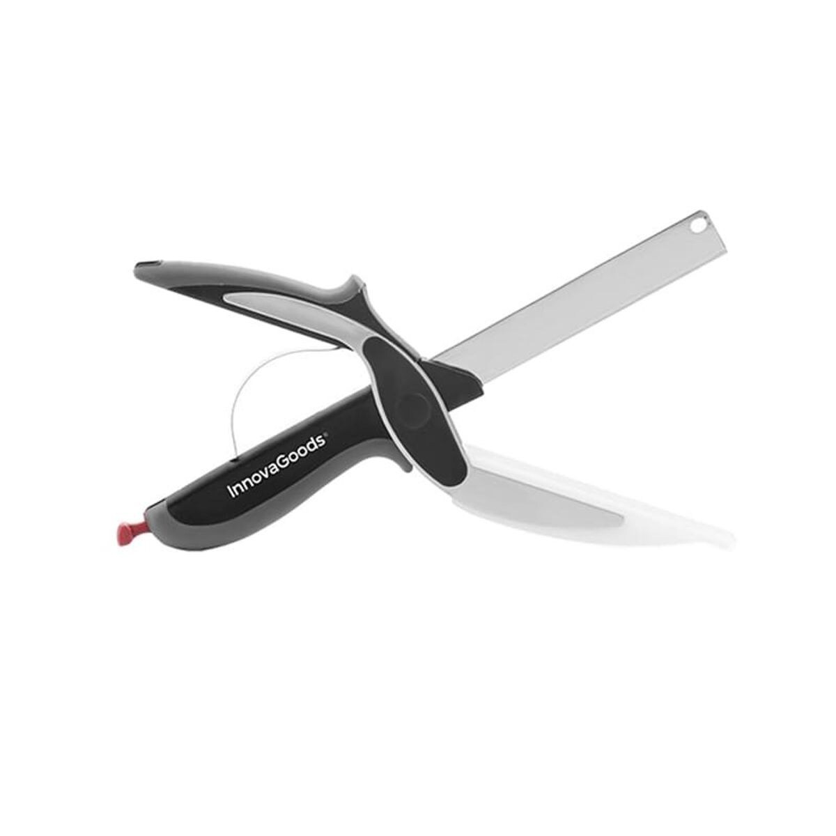 Scherenmesser mit integriertem Mini-Schneidebrett Scible