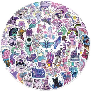 Aufkleber - Halloween - 65 Stk 