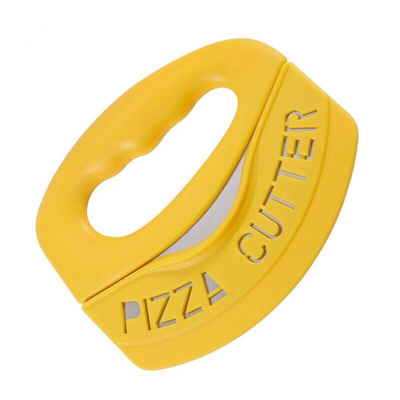 Pizzaschneider mit Schutzhülle - Edelstahl