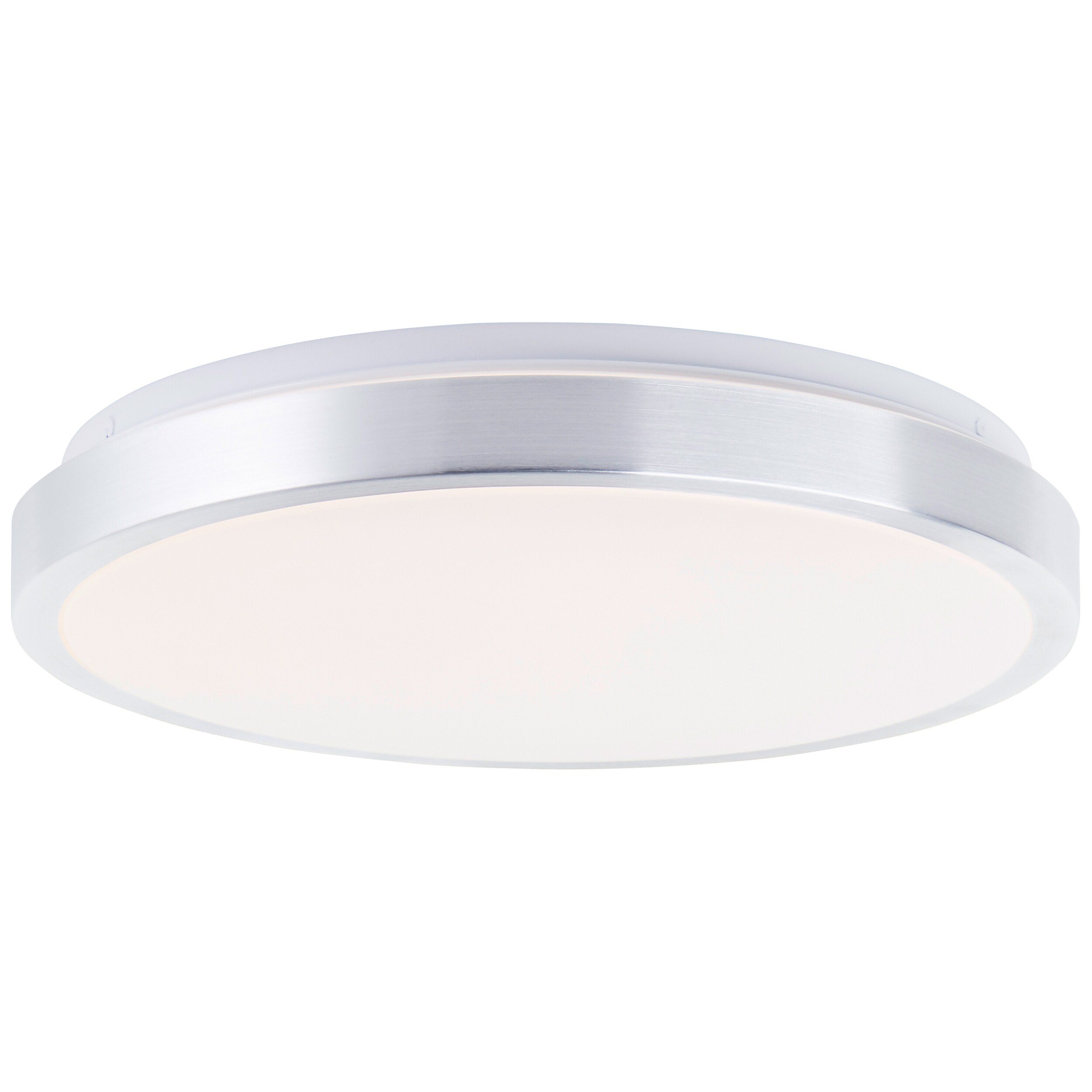 Brilliant LED Deckenleuchte Livas LED Deckenlampe mit Pr&auml;senzsensor , 33 cm , 2400 lm , 3000K , nickelfarben 