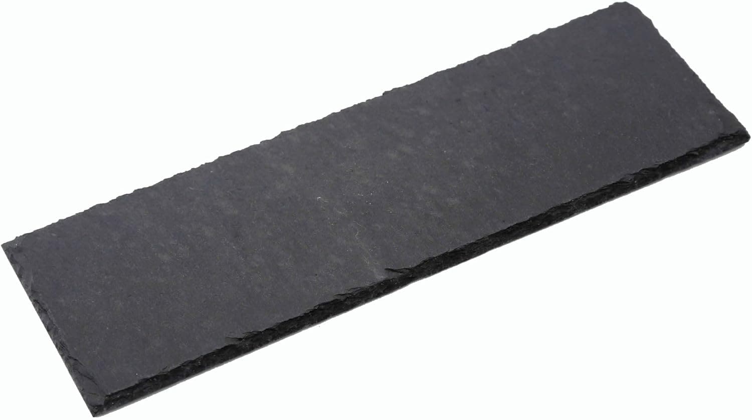 Schieferplatte rechteckig I 20x15x0,5 cm I Schiefer Platte Schieferteller Servierteller Servierplatte Schiefer Teller Deko schmall 
