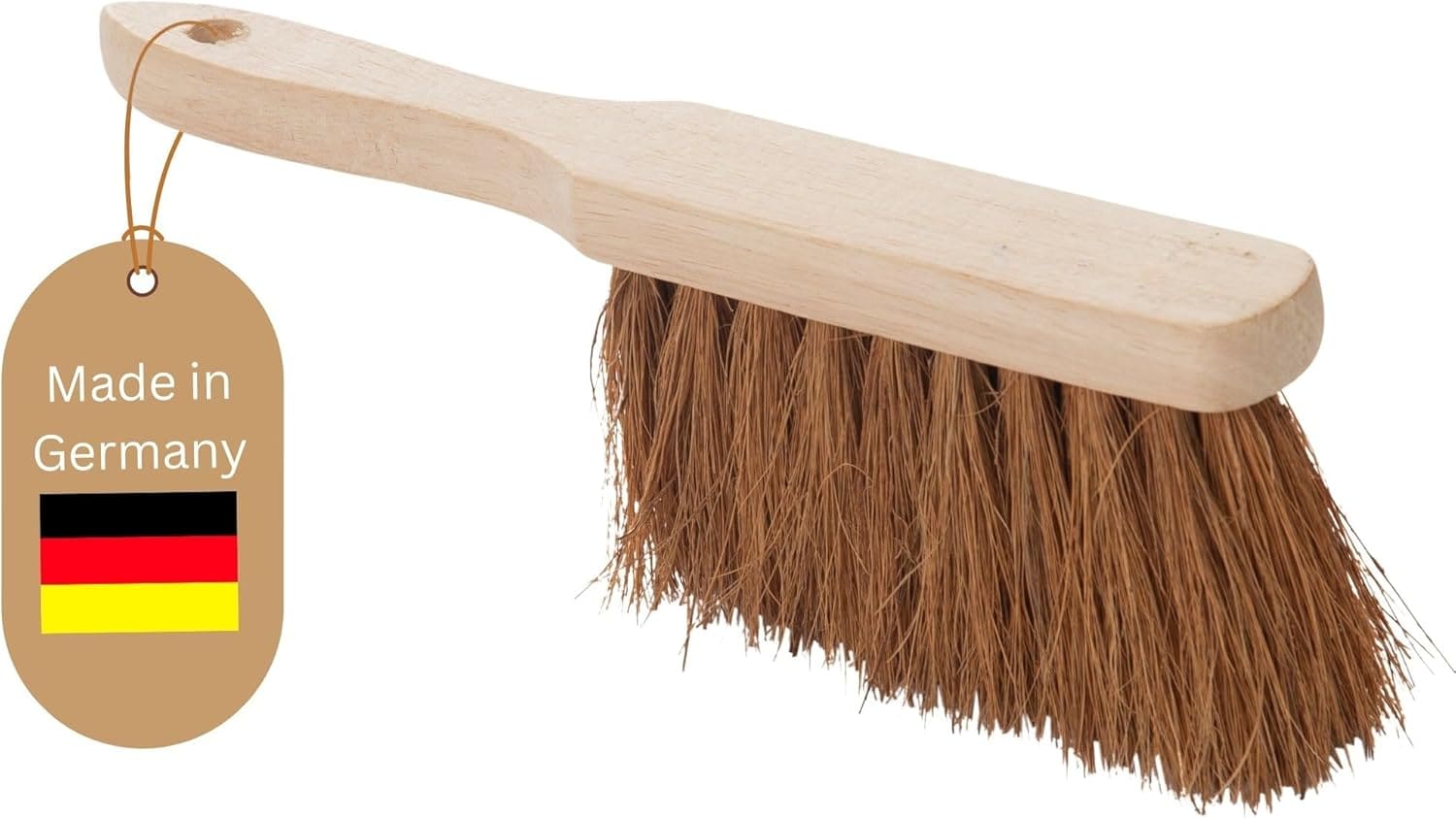 Handfeger KOKOSBORSTEN Autohandfeger Besen weiche Borsten Kokoshandfeger Industriehandfeger Auto Schneebesen Holz Hand Brush Handfeger Grob Handfeger Campen Besen Auto Handfeger Drau&szlig;en 