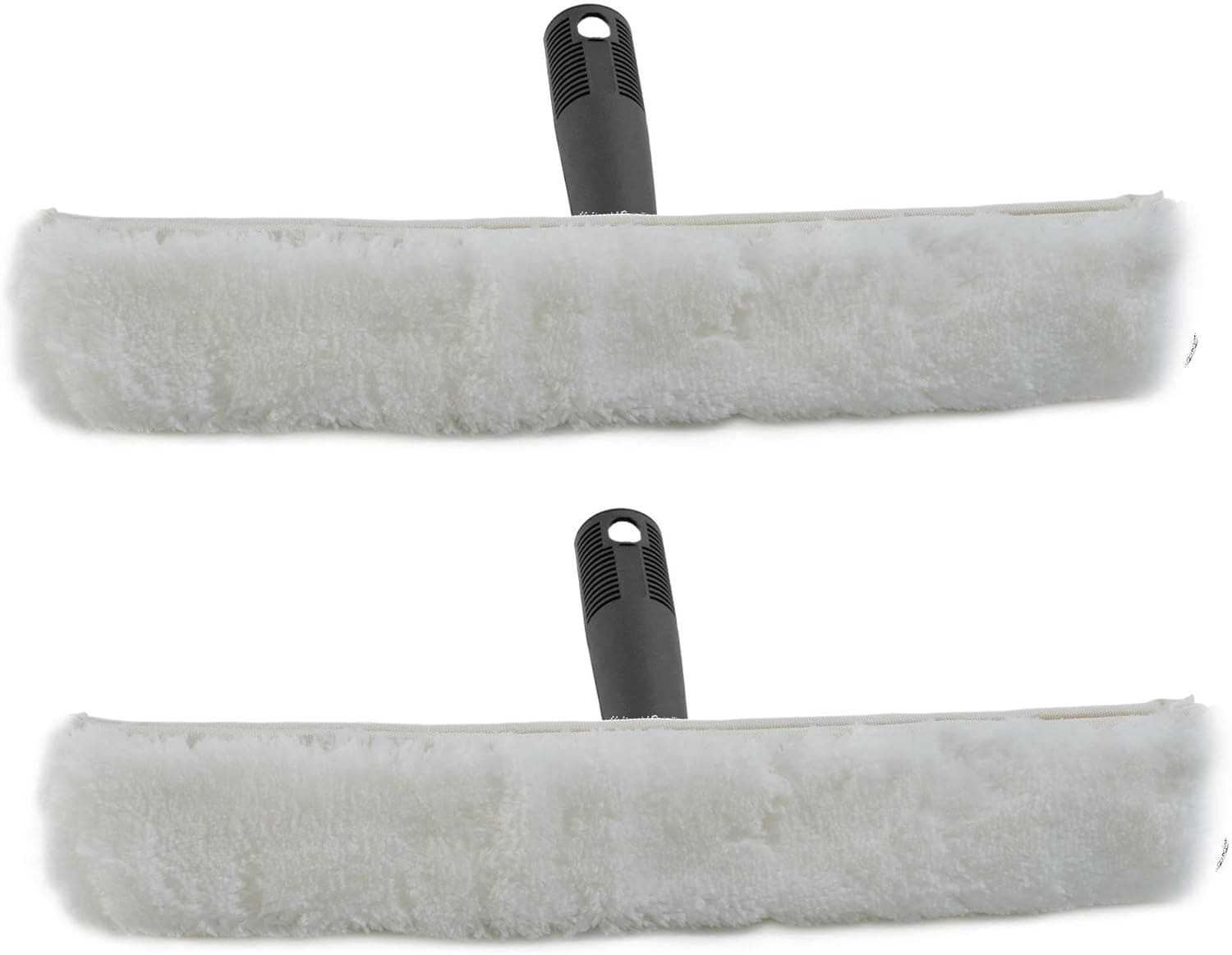 Novaliv 2X Fensterwischer 35 cm Einwascher aus Vlies Einsch&auml;umer zum Fensterputzen Fensterwischer Fensterreiniger Fenstereinw&auml;scher Fensterreinigung Fensterputzer 