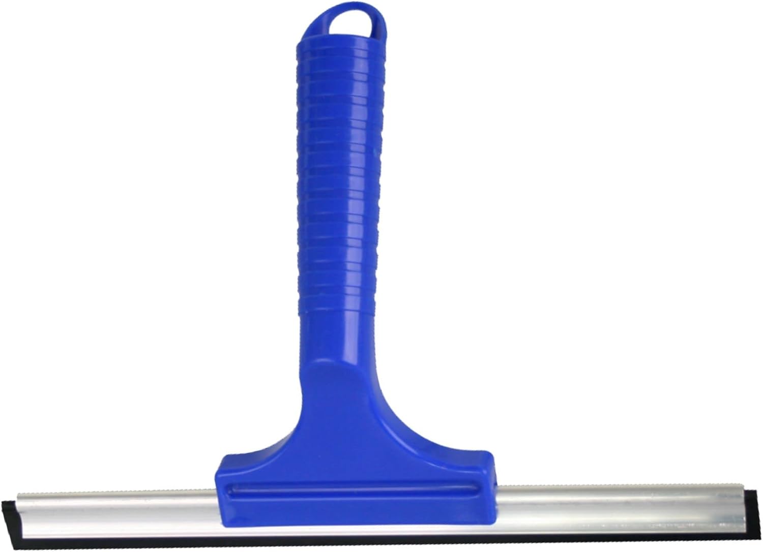 Novaliv Fensterabzieher 23 cm BLAU Aluleiste mit Gummilippe f&uuml;r streifenfreies Abziehen Fensterreiniger Fensterlippe Fensterreinigung Abzieher Fenster Fensterputzer Fensterwischer Duschabzieher 